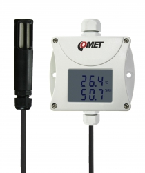 Temperature and humidity probe with 4 meters cable and 0-10V output