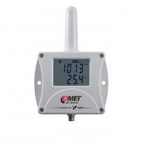 Wireless thermometer, hygrometer, barometer for external probe, Sigfox IoT