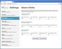 Web Sensor with PoE - remote thermometer hygrometer with Ethernet interface