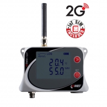 IoT Wireless Temperature and Relative Humidity Datalogger for external probe, with built-in 2G modem and Flat Rate SIM Card