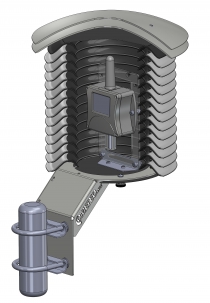 COMETEO Professional Thermometer Screen for Weather Station Sensor