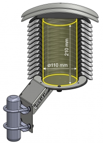 COMETEO Professional Thermometer Screen for Weather Station Sensor