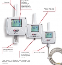 Wireless thermometer with built-in sensor, IoT Sigfox