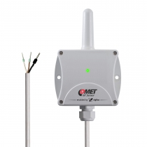 Wireless thermometer with built-in sensor and with voltage input, IoT Sigfox