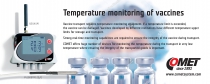 IoT Wireless Temperature Datalogger for 4 external probes, with built-in 4G modem