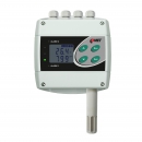 Temperature, humidity, CO2 transmitter with two relay and RS485 outputs
