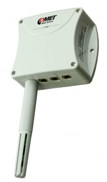 Web Sensor - four channels remote thermometer hygrometer