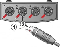 Ultra thin digital temperature/humidity probe