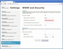Web Sensor with PoE - one channel remote thermometer hygrometer