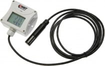 Web sensor - remote thermometer hygrometer with Ethernet interface. Weather sensor for environment monitoring.